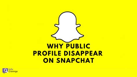 why did my public profile disappear on snapchat|snapchat not showing public profile.